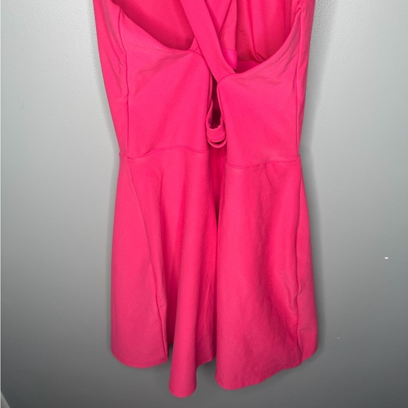NWT Alo Yoga Alosoft Backspin Dress - Pink Summer Crush - Picture 8 of 12